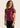 Women’s prism BJJ rashguard in maroon with geometric prism design; short sleeves.
