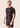 Men’s technical BJJ rashguard in black and red, featuring four‑way stretch and mesh ventilation.