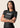 Women’s original BJJ rashguard in black, minimalistic design, 100% IBJJF legal.
