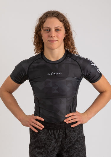 Women’s Prism Rashguard – Black