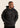 Unisex Faded Black Embroidered Hoodie