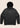 Unisex Faded Black Embroidered Hoodie