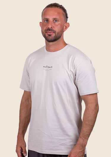 Heritage Classic T-Shirt Bone front view - 220GSM cotton