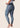 Women’s high‑waisted training leggings in onyx grey; matte finish; supportive compression.