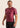 Men’s Prism BJJ rashguard in deep maroon Jacquard Lycra with geometric prism pattern, short sleeves, compression fit.