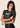 Women’s original BJJ rashguard in black, minimalistic design, 100% IBJJF legal.