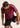 Men’s Prism BJJ rashguard in deep maroon Jacquard Lycra with geometric prism pattern, short sleeves, compression fit.