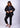 Women’s signature BJJ gi in black with 450 GSM jacket and 10 oz rip‑stop pants; premium embroidered design.