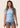 Women’s Prism BJJ rashguard in blue ice Jacquard Lycra with geometric prism pattern, short sleeves, compression fit.