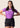 Women’s original BJJ rashguard in orchid purple, minimalistic design, 100% IBJJF legal.
