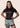 Women’s classic BJJ rashguard in Black; feminine cut; simple classic design.