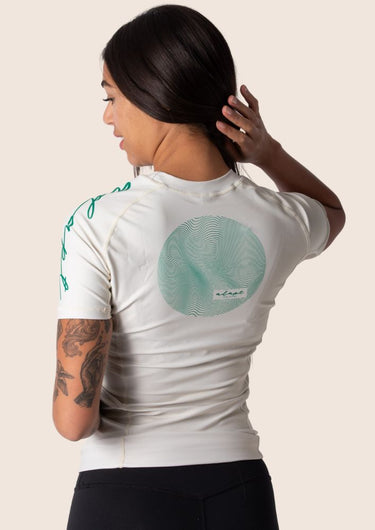 Women’s Classic BJJ Rashguard in Irish Cream.