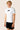 Men’s original BJJ rashguard in white, minimalistic design, 100% IBJJF legal.