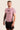 Men’s original BJJ rashguard in pink, minimalistic design.