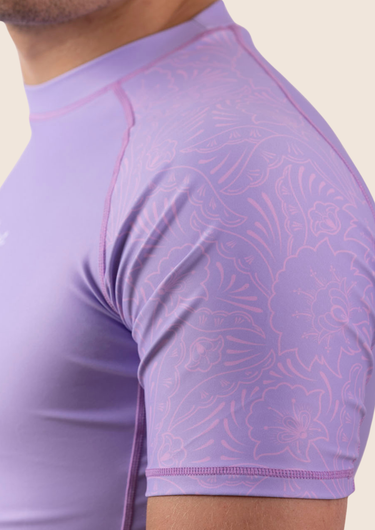 Rashguard Paisley Edition – Flieder R#011