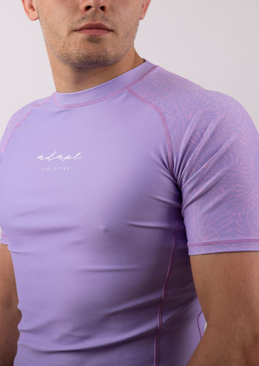 Men's Paisley Rashguard - Lilac