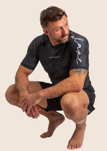 Men’s Prism Rashguard – Black