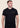 Minimal Script T-Shirt Black front view 220GSM cotton