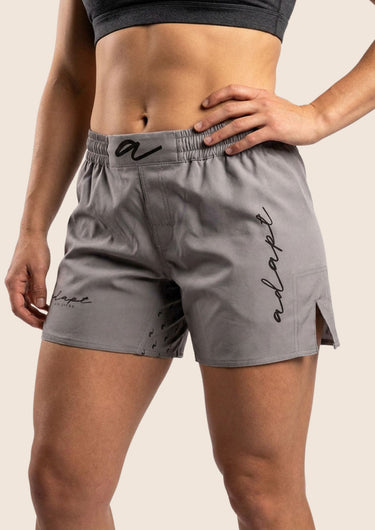 Unisex-Trainingsshorts – Grau