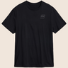 Unisex oversized crew neck t-shirt in black