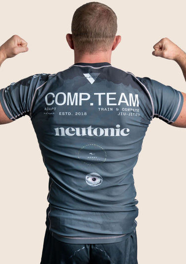 Limited edition BJJ competition rashguard back design