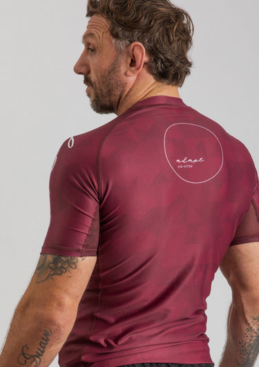Men’s Prism Rashguard – Maroon