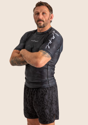 Men’s Prism Rashguard – Black