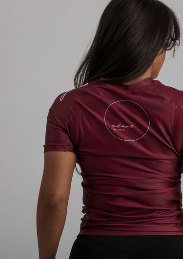 Women's Prism Rashguard - Maroon