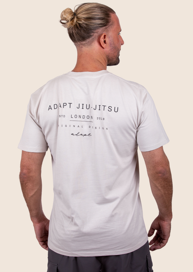 Bone colour Heritage Classic T-Shirt back view