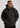 Faded Black Embroidered Hoodie
