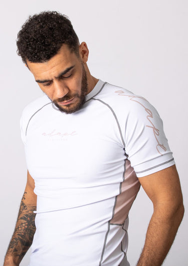 Men’s Technical Rashguard - Snow Rose