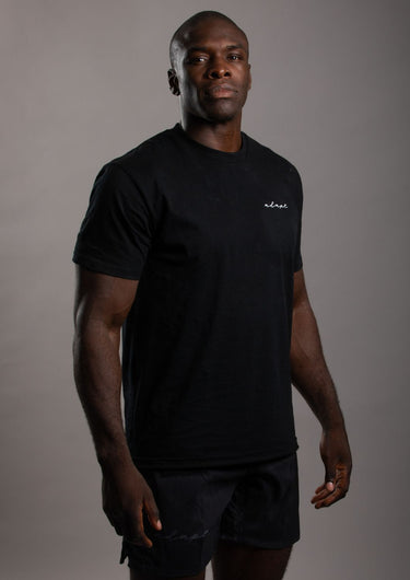 NEW Minimal Script T-shirt - Black