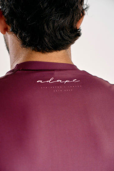 Men's Maroon Rashguard