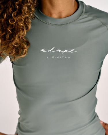 Women's Long-Sleeve Olive Rashguard