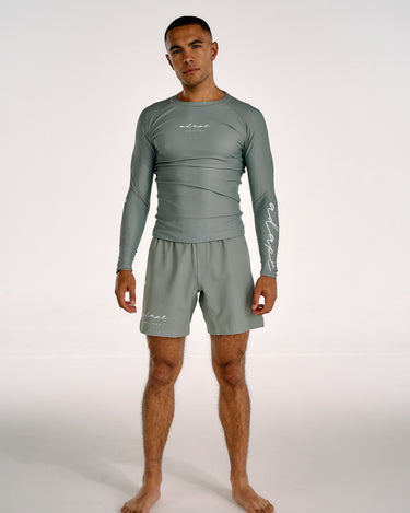 Men's Long-Sleeve Olive Rashguard