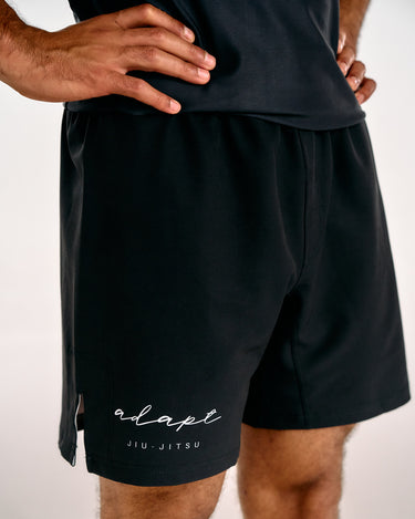 Men's Black BJJ Shorts