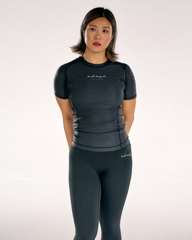 Women's Black Rashguard