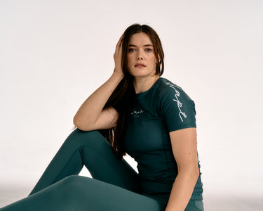 Women's Teal Rashguard
