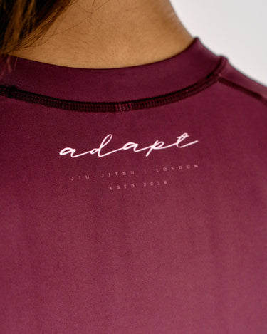 Women's Maroon Rashguard