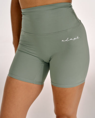Women's Olive Compression Shorts