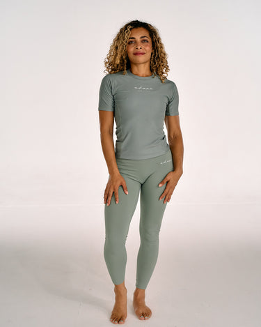 Women's Olive BJJ Leggings