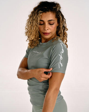 Women's Olive Rashguard