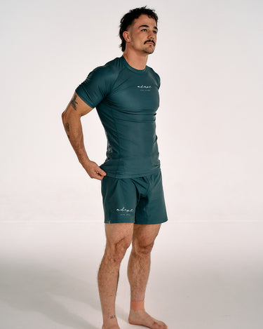 Men's Teal Rashguard