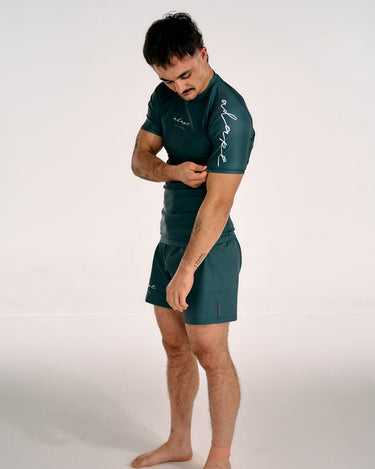Men's Teal Rashguard