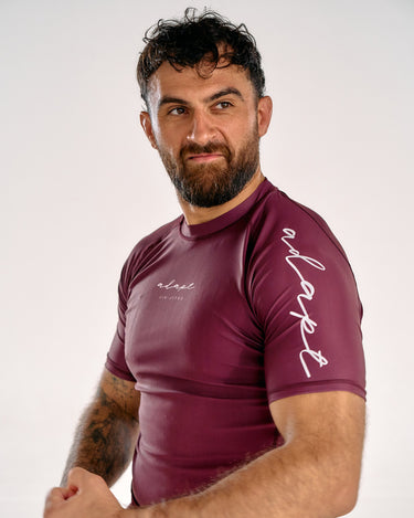 Men's Maroon Rashguard