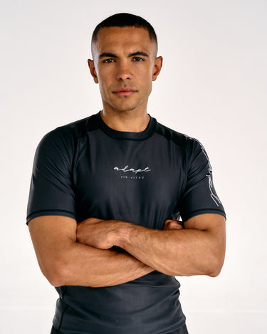 Men's Black Rashguard