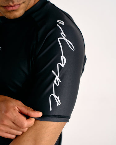 Men's Black Rashguard