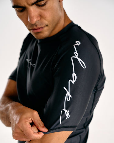 Men's Black Rashguard