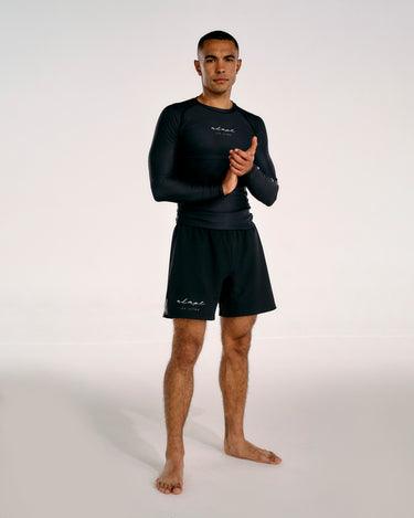 Men's Black BJJ Shorts