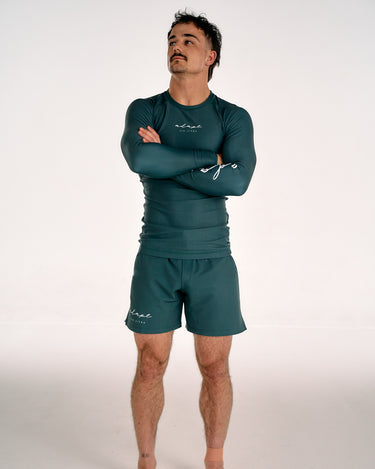 Men's Teal BJJ Shorts